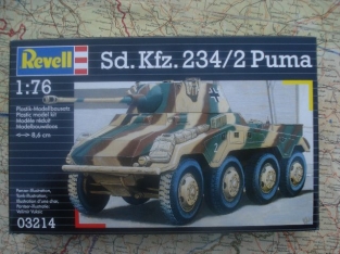 REV03214  Sd.Kfz.234/2 PUMA  1:76